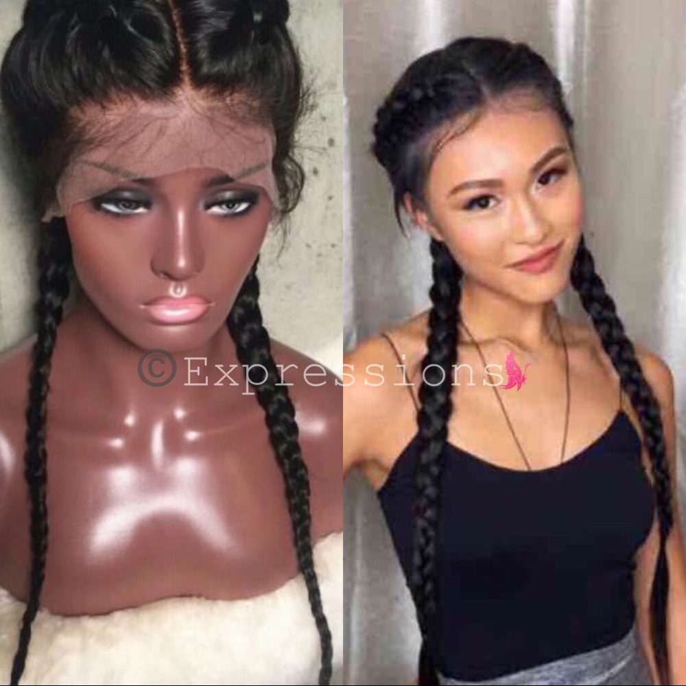 Braided Lace Front Wig